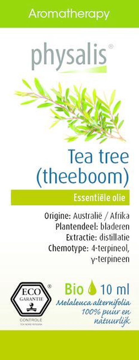 Tea tree Physalis Etherische Olie Bio Etherische Olie 30ml - Diffuser