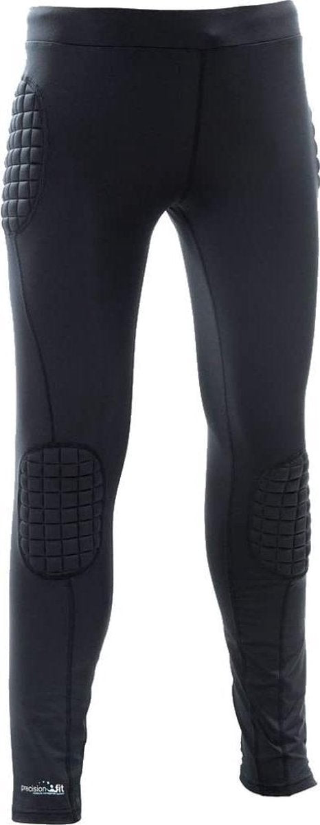 Precision Keepersbroek Gk Padded Jongens Polyester Zwart Mt M