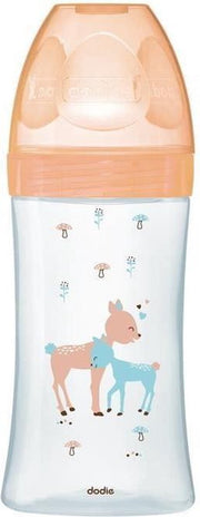 DODIE Bottle Sensation Glass 270ml Beige Biche - 0-6 maanden