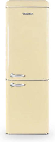 Schneider SCB300VCR - Koel- en vriescombinatie - Creme