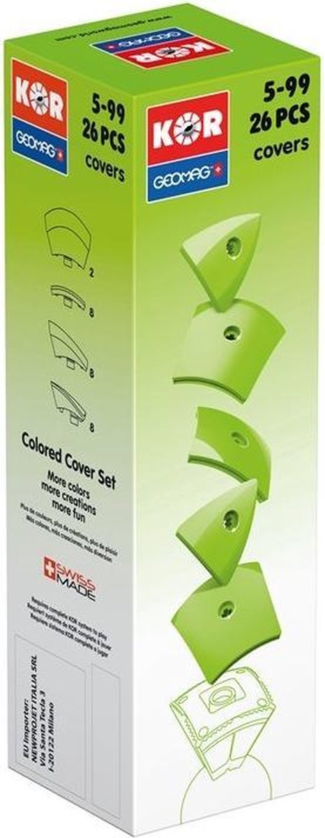 Geomag KOR 2.0 Pantone 375 Green 26 delig
