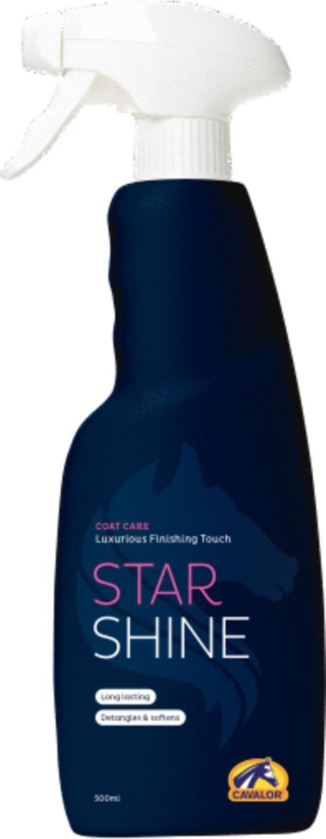 Cavalor Star Shine Vloeibaar Bus Met Spray - Paardenvachtverzorging - 500 ml