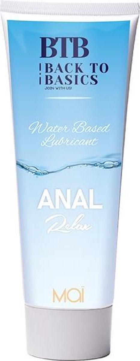 Attraction - BTB glijmiddel anaal relax op waterbasis 75 ml