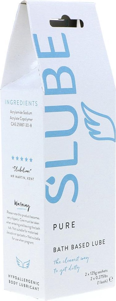 Slube – Massage en Glijmiddel Neutraal – klein verpakking