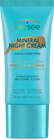 SeeSee Lab Vegan Mineral Night Cream met Dode Zee Mineralen