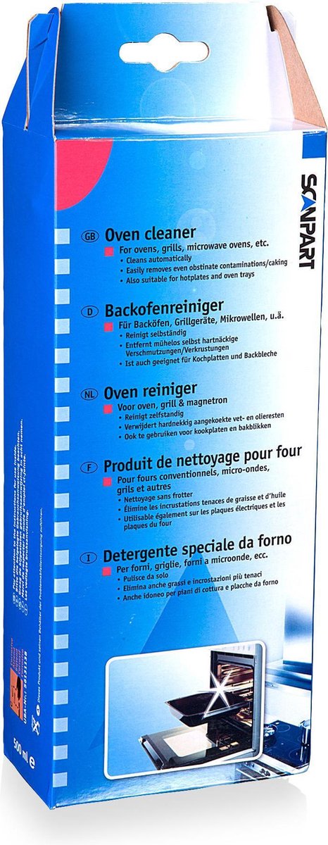 ovenreiniger/ontvetter 500ml