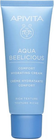 Apivita Face Care Aqua Beelicious Comfort Hydrating Cream Rich Texture Creme Alle Huidtypen 40ml