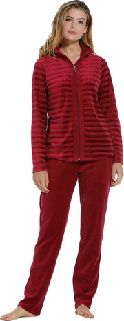 Pastunette Dames Huispak - Rood - Maat 40