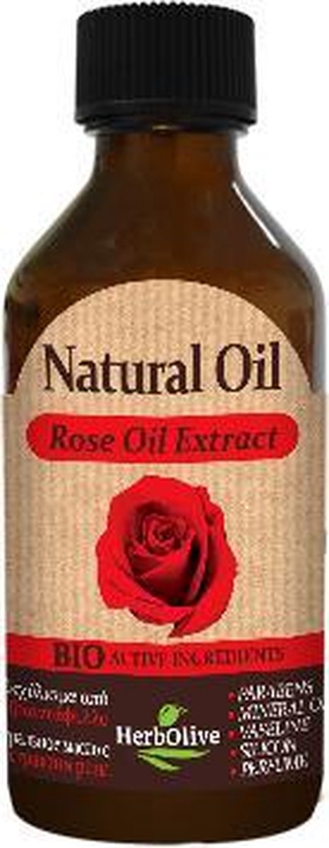 HerbOlive Natuurlijke Rozen Olie 100ml