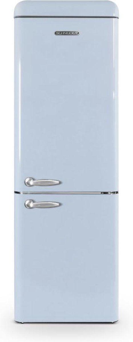 Schneider SCB300VBL - Koel-vriescombinatie - Lichtblauw