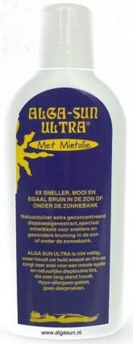 AlgaSun Ultra Met Mintolie Zonnebrand lotion - 150 ml