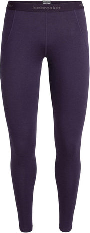 Icebreaker Womens 260 Zone Legging - Lotus / Mystic Medium