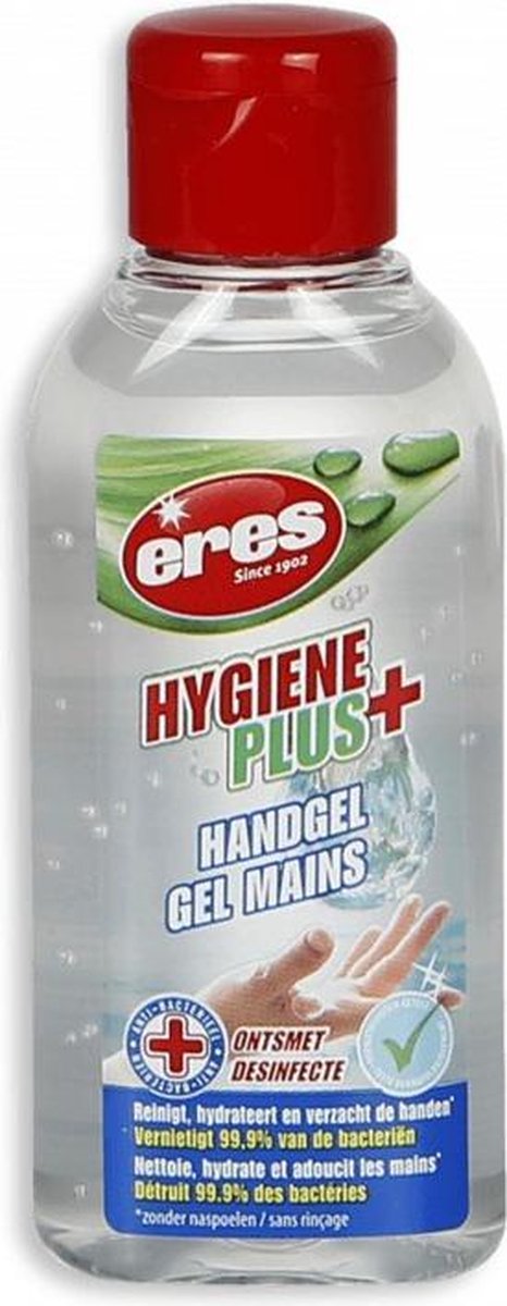HYGIENE PLUS GEL VOOR HANDEN 100 ML ERES