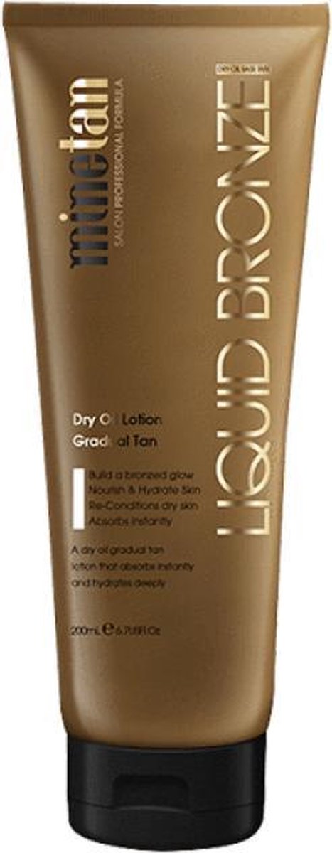 Minetan Liquid bronze dry oil lotion 200ml