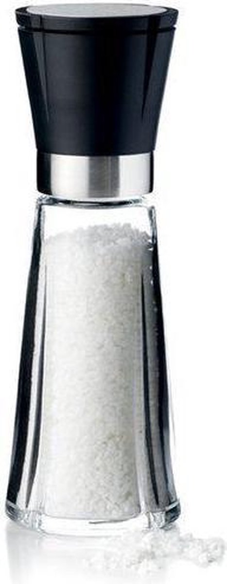 Rosendahl Grand Cru Zoutmolen - loodvrij glas/rvs/kunststof - zwart