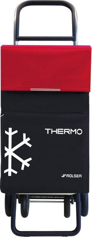 Rolser Boodschappentrolley 4 Wielen - Thermo Fresh MF - 4.2 - Zwart/Rood