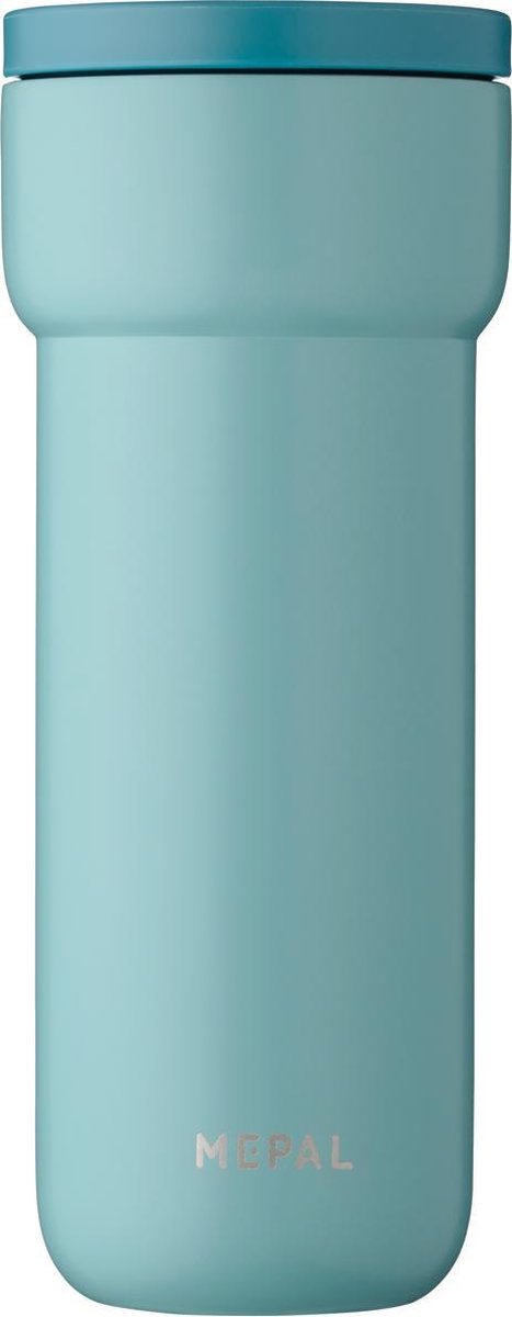 Mepal isoleerbeker Ellipse 475 ml – houdt je drankje 6 uur warm en 10 uur koud – Nordic green – koffiebeker to go – lekdicht – thermosbeker