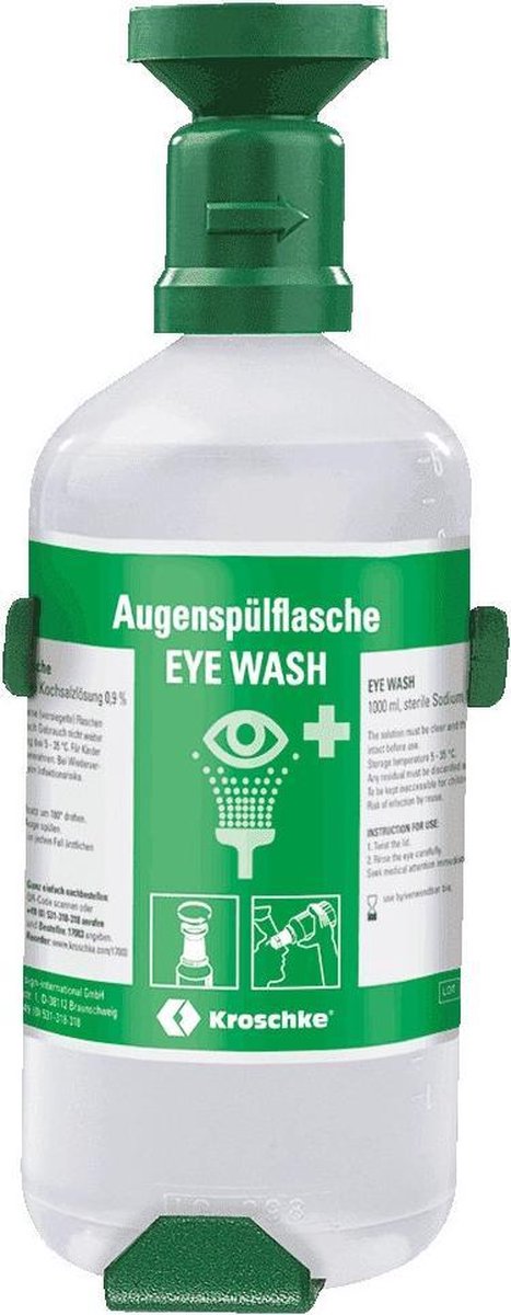 Plum Wandhouder voor oogspoelfles