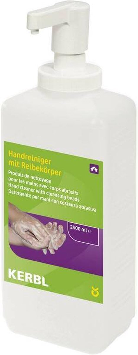 Kerbl Handreiniger 2500ml met frictielichamen inclusief pomp