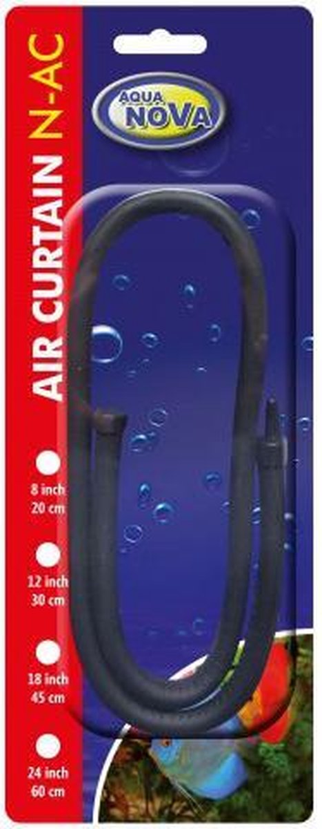 Aqua Nova - Aquarium luchtsteen flexibel - Luchtgordijn - 30 cm