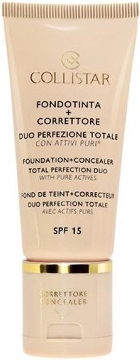Collistar Perfection Duo Foundation en Concealer - 7 Biscuit - Foundation