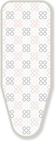 LaundrySpecialist® Strijkplankovertrek CLASSIC S/M - Geschikt voor strijkplanken van max 125 x 42 cm - Circle Blocks