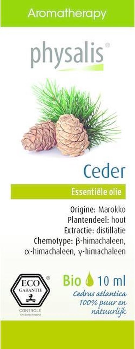 Physalis Aromatherapy Essentiële Oliën Ceder Olie 10ml