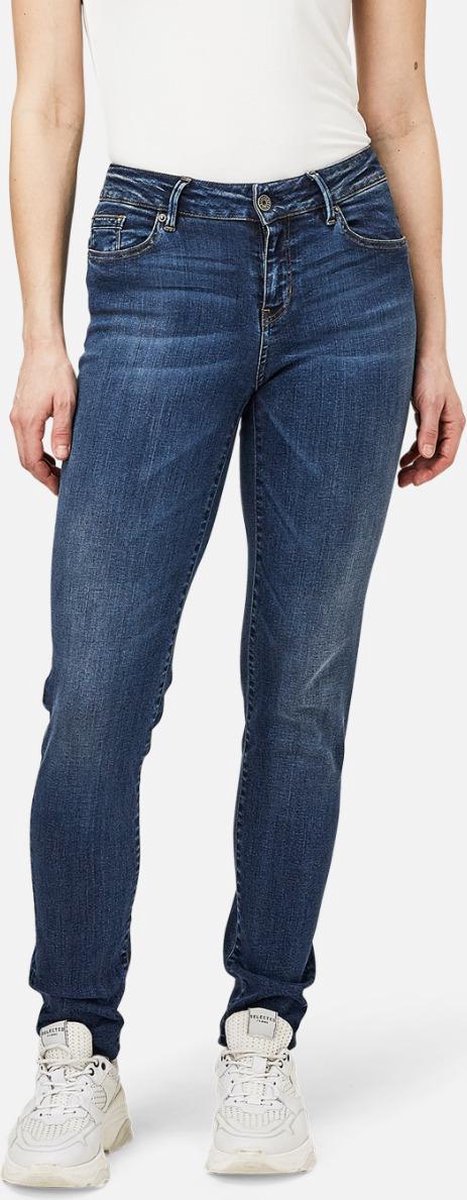 Silvercreek  Emerald Slim Jeans  Vrouwen Denim Dark Vintage W28 X L30