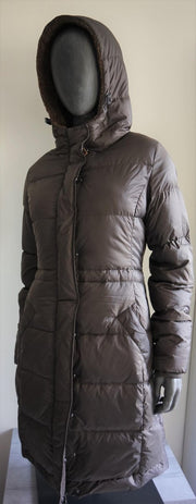 Moscow Parka Gevoerd Met Dons - Lang - Mud Green/ Bruin - S