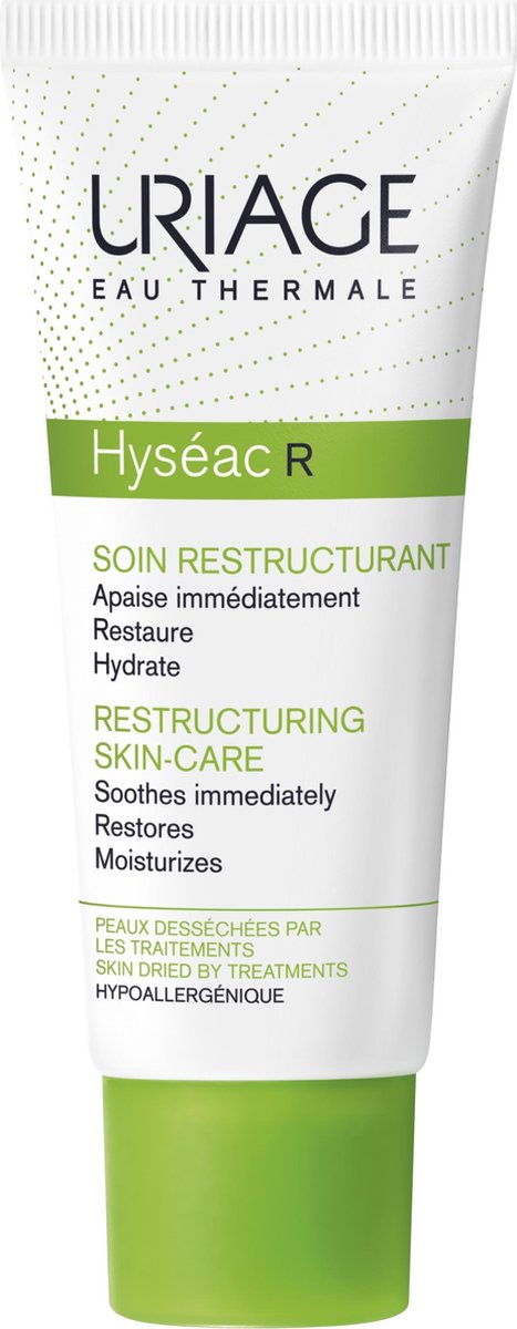 Uriage - Regenerative and moisturizing skin cream for dry and irritated acne treatment Hyséac R (Restructuring Skin Care ) 40 ml - 40ml