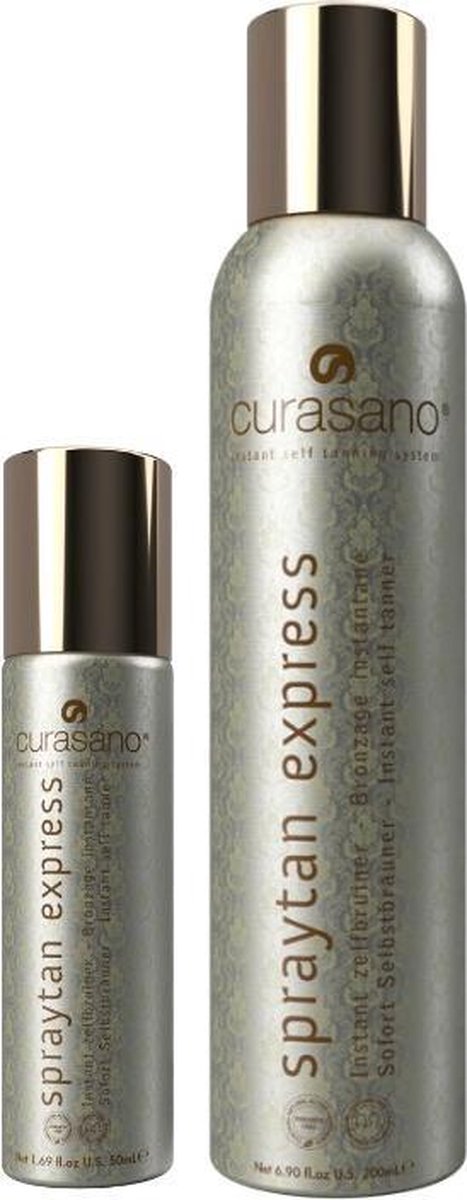 Curasano Spraytan Zelfbruiner Tanning 200 ml. + 50 ml.