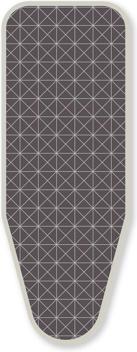 LaundrySpecialist® 3-laagse strijkplankovertrek COMFORT L/XL - Geschikt voor strijkplanken van max 140 x 52 cm - Geo Square