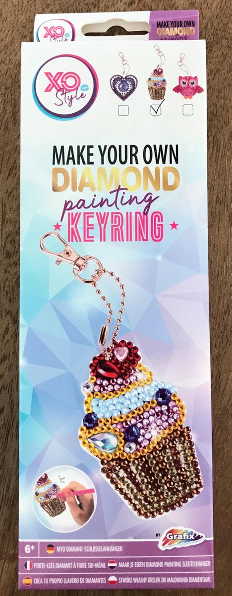 Diamond Painting sleutelhanger IJsje