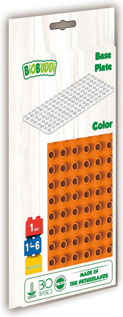 BiOBUDDi Grondplaat Oranje