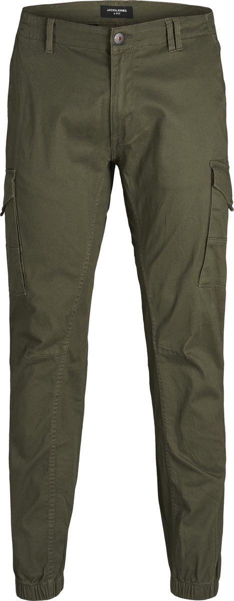 JACK&JONES PLUS SIZE JJIPAUL JJFLAKE AKM542 OLIVE N. PS Heren Broek - Maat W50 x L34