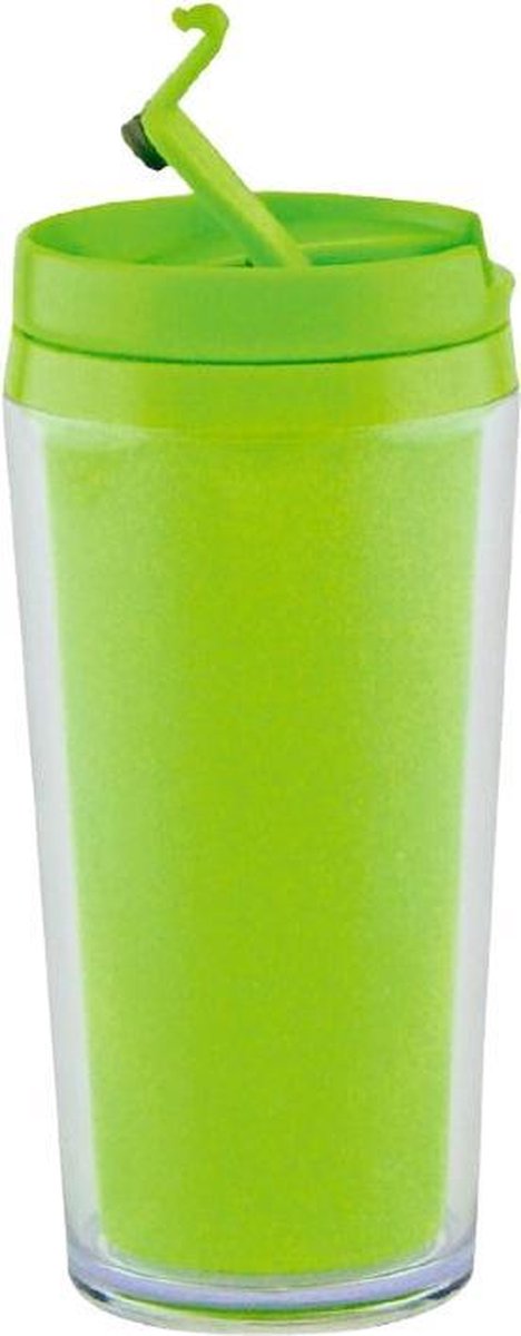 Zak!Designs -  Hot Beverage Drinkbeker - Dubbelwandig - Lime
