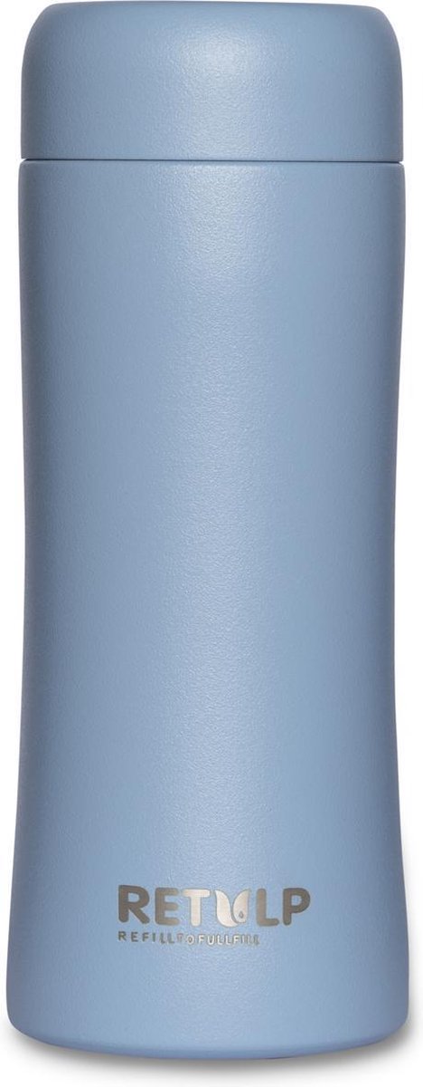 Retulp Tumbler - Thermosfles - 300ML - Ocean Blue - Thermosbeker Blauw