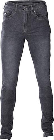 CLAW Steve Slim fit  Stretch Kevlar Motorjeans  Heren - Zomer Motorbroek - Donker Grijs maat 28 Kort