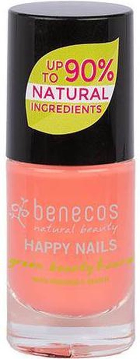 Benecos Nagellak Sorbet Dames 5 Ml Vegan Koraaloranje