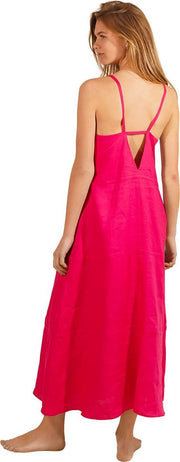 WALLIEN - Dames Zomerjurkje - Passion Pink - Roze