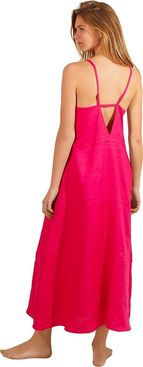 WALLIEN - Dames Zomerjurkje - Passion Pink - Roze