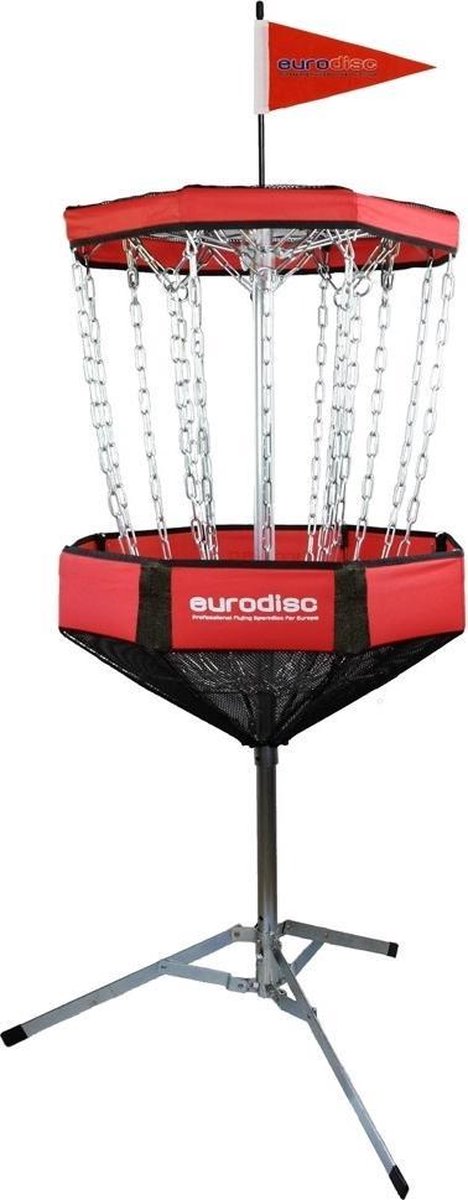 Eurodisc Disc Golf Basket Chainwalker 1.8 140 Cm Rood