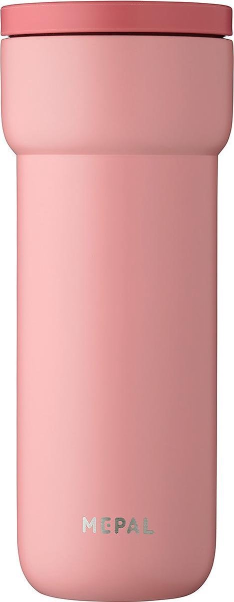 Mepal isoleerbeker Ellipse 475 ml – houdt je drankje 6 uur warm en 10 uur koud – Nordic pink – koffiebeker to go – lekdicht – thermosbeker