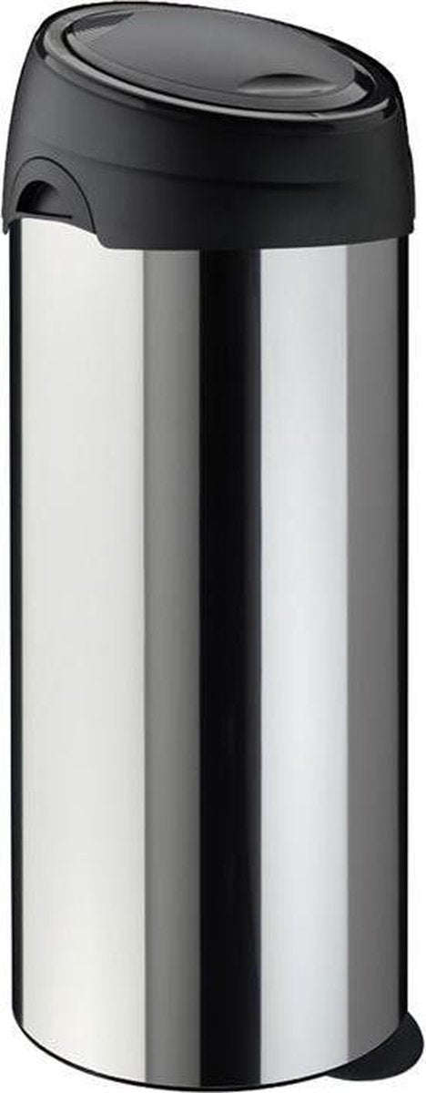 Meliconi Touch Prullenbak - 40 l - RVS/Zwart