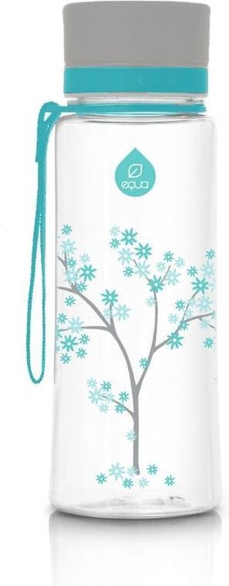 Equa BPA free Drinkfles - 600 ml - Mint Blossom