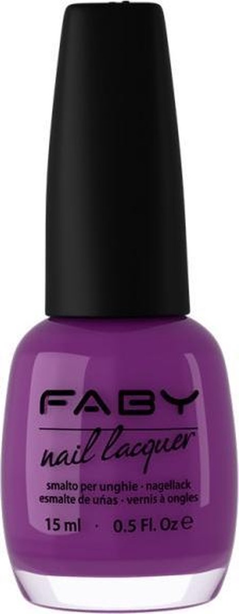 Faby Nagellak Trip To My Soul Dames 15 Ml Vegan Paars