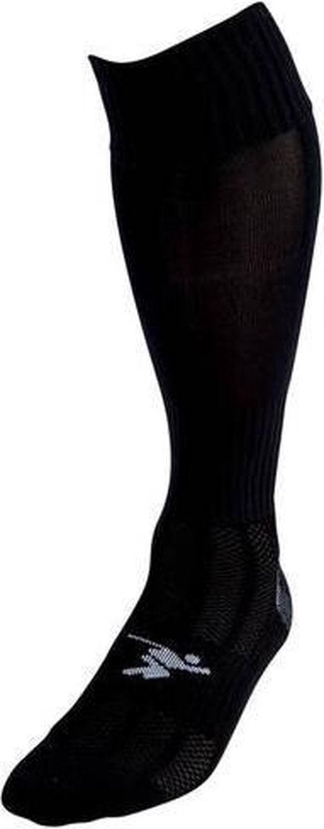 Precision Voetbalsokken Pro Unisex Nylon Zwart Maat 40-44