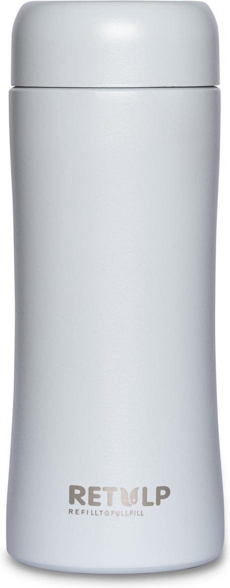 Retulp Tumbler - Thermosfles - 300ML - Grannies Grey - Thermosbeker Grijs
