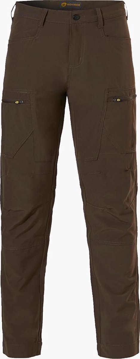 Rovince Wandelbroek / Outdoorbroek Heren - Kleur: Groen - Maat: 54