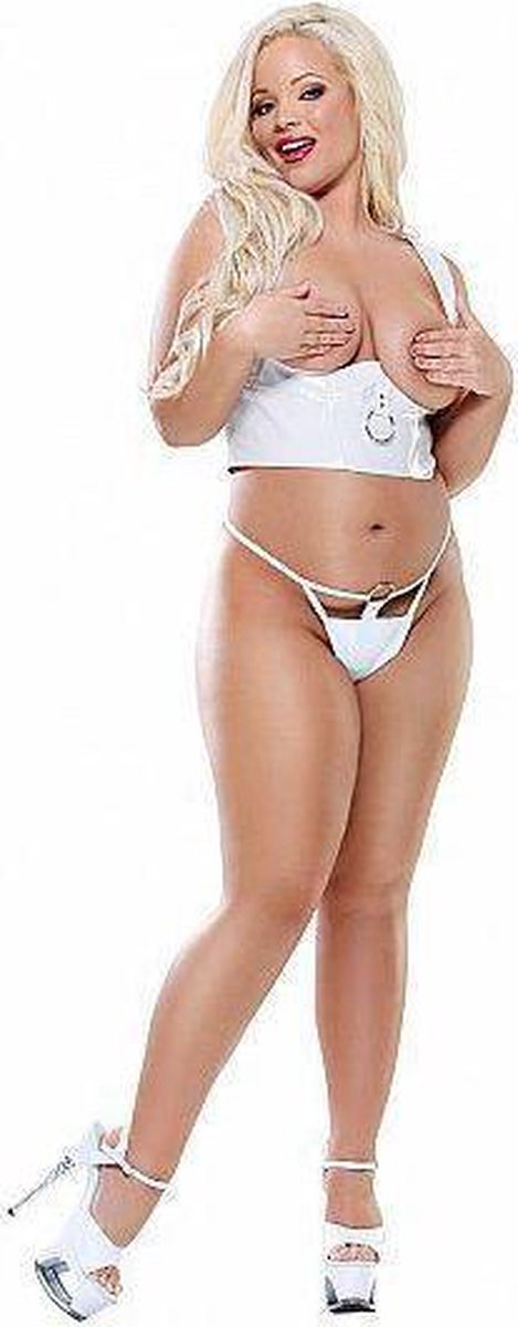 Hot Corset - 3 st - Wit - Sekstuigje